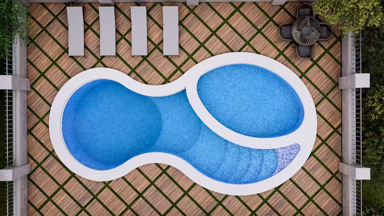 Entrée d’une piscine municipale toulousaine avec baigneurs attendant à l’ombre lors d’une chaude après-midi